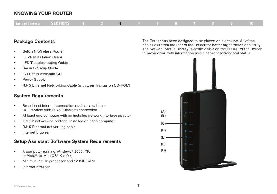 Belkin PM01122EA User Manual | Page 9 / 92