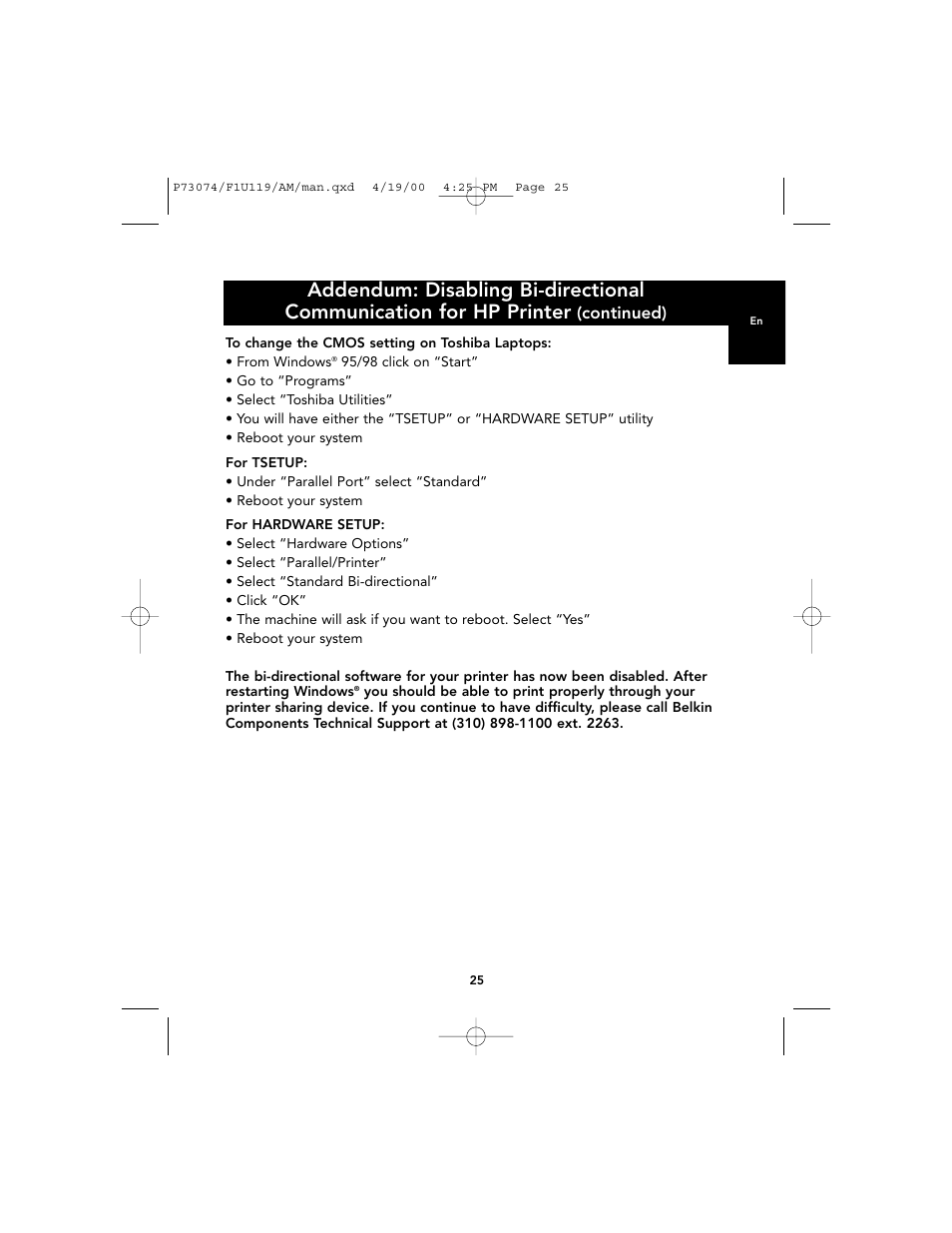 Belkin F1U119 User Manual | Page 29 / 108