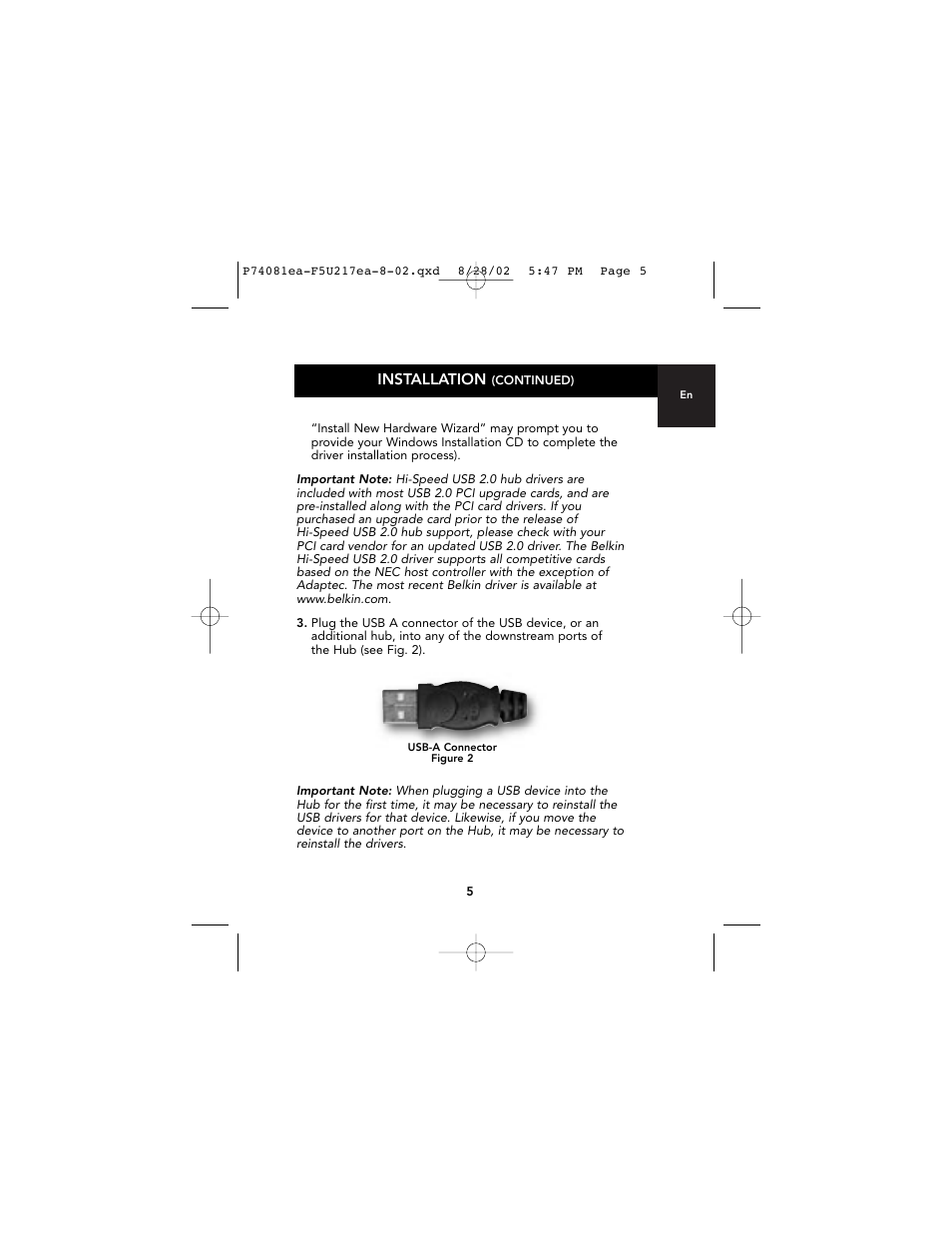 Belkin P74081EA User Manual | Page 9 / 51