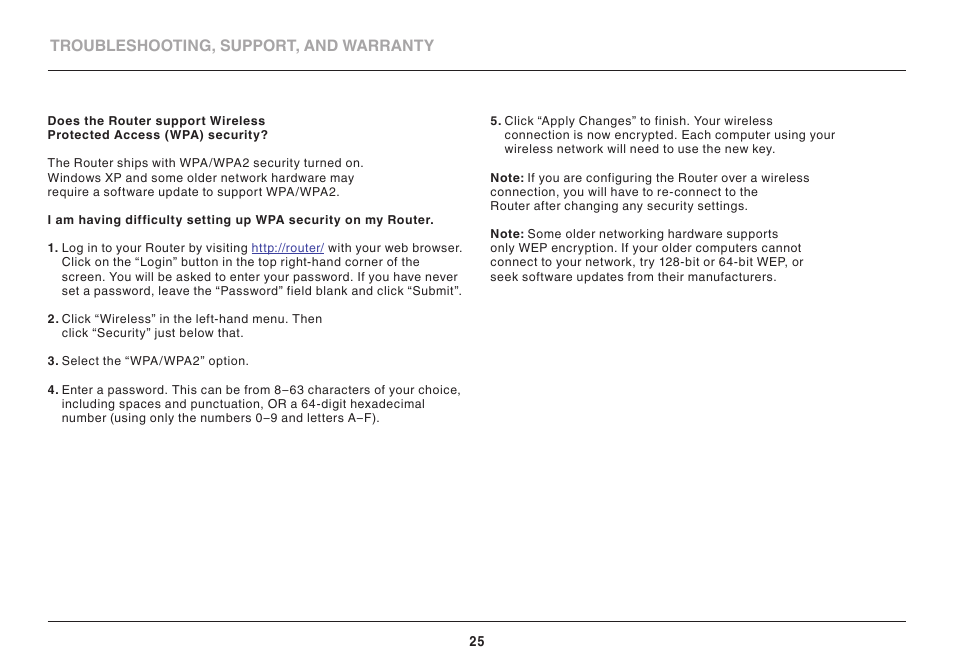 Belkin SHARE N300 F7D7302 User Manual | Page 27 / 37