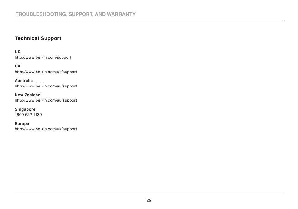 Belkin SHARE N300 F7D7302 User Manual | Page 31 / 37