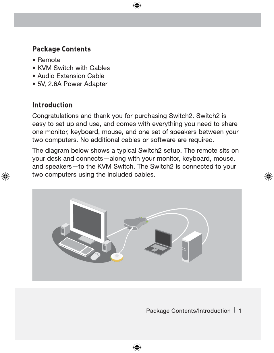 Belkin Switch 2 DVI-D F1DG 102Duk User Manual | Page 2 / 10