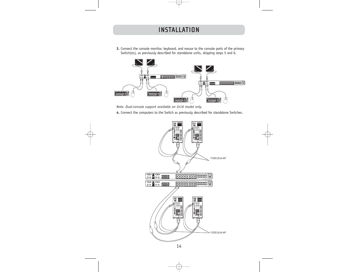 Installation | Belkin F1DW116C User Manual | Page 16 / 47