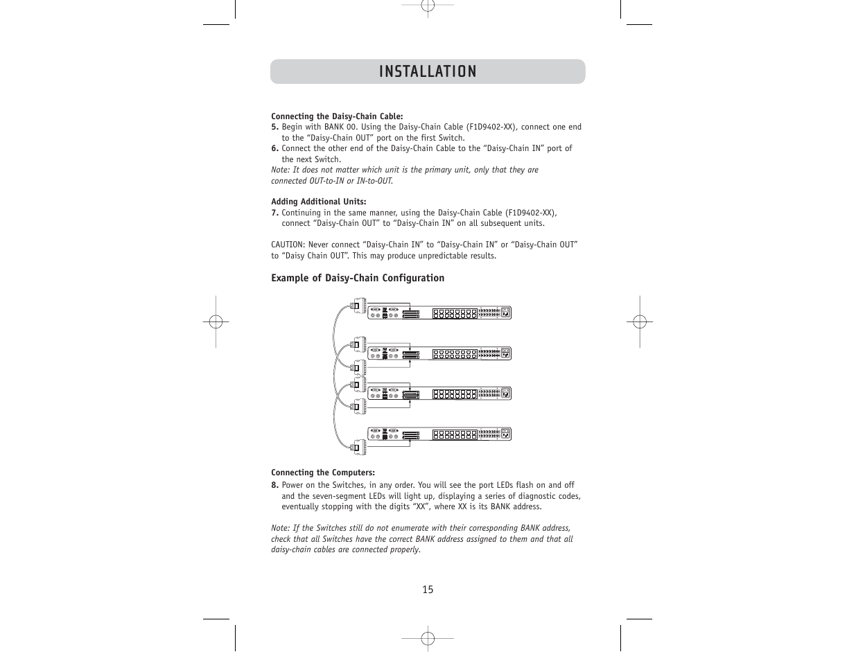 Installation | Belkin F1DW116C User Manual | Page 17 / 47