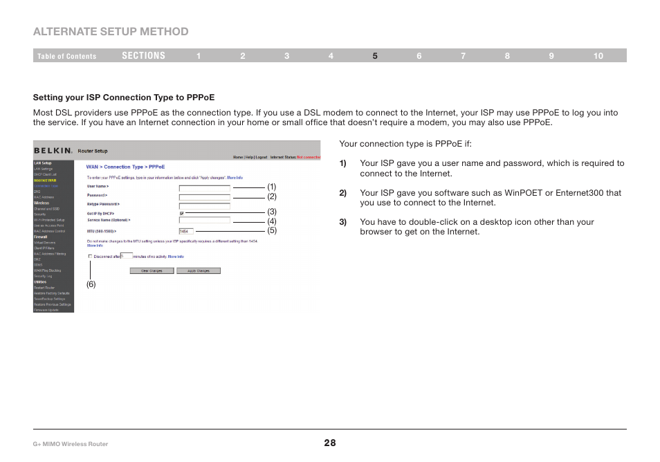 Belkin G+ MIMO F5D9231-4 User Manual | Page 30 / 101