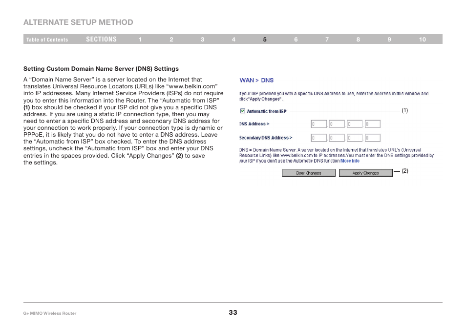 Belkin G+ MIMO F5D9231-4 User Manual | Page 35 / 101