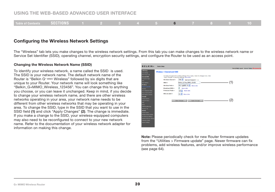 Belkin G+ MIMO F5D9231-4 User Manual | Page 41 / 101