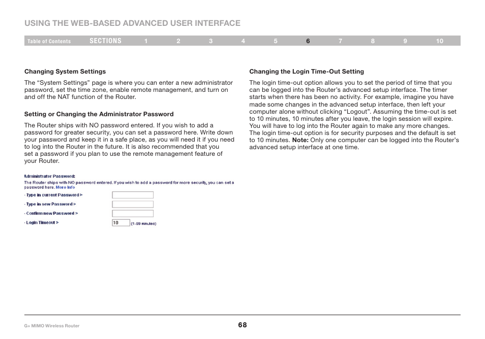 Belkin G+ MIMO F5D9231-4 User Manual | Page 70 / 101