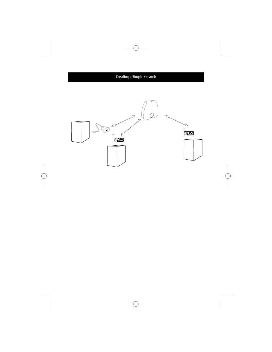 Connecting three or more computers, Creating a simple network | Belkin F5D5050 User Manual | Page 20 / 53
