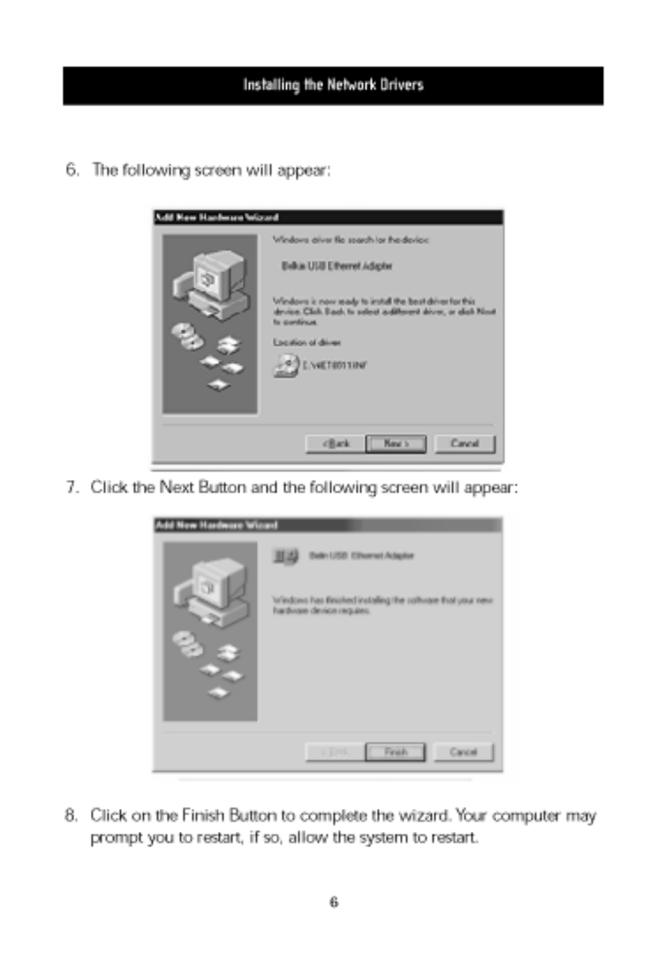 Belkin F5D5050 User Manual | Page 9 / 53