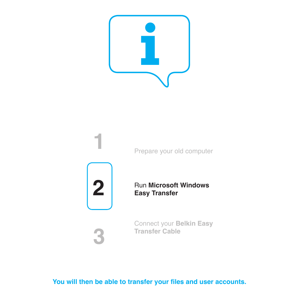 Belkin Easy Transfer Cable For Windows 7 F5U279 User Manual | Page 7 / 29