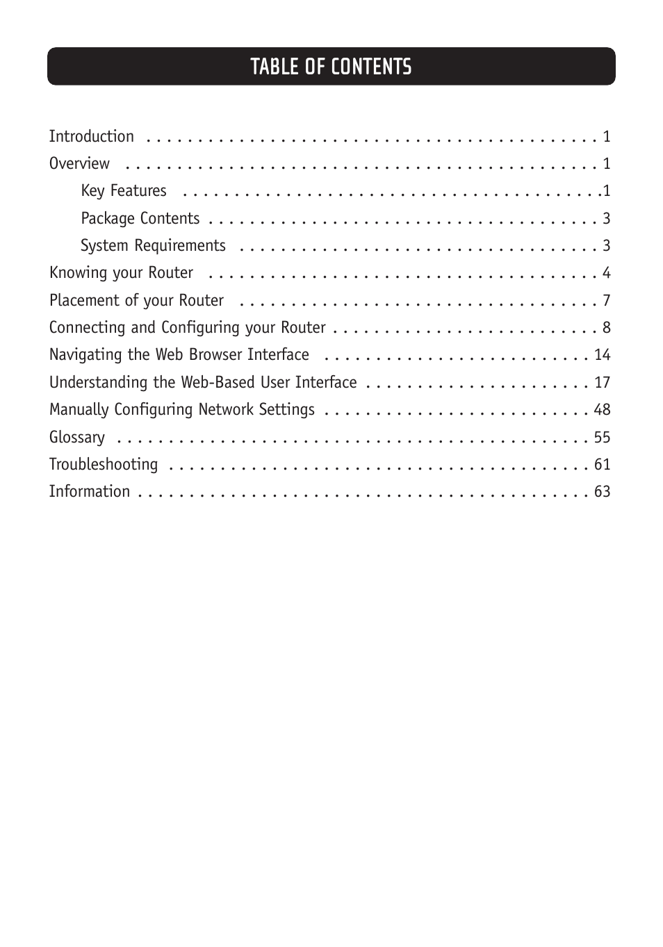 Belkin F5D7630-4A User Manual | Page 2 / 68