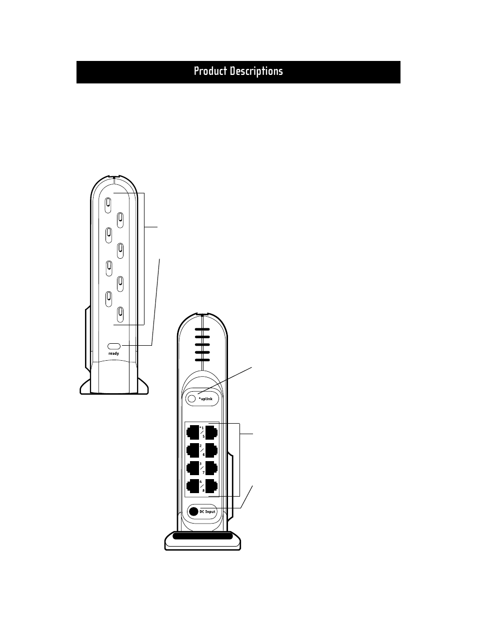 Product descriptions | Belkin F5D5130-5 User Manual | Page 6 / 50