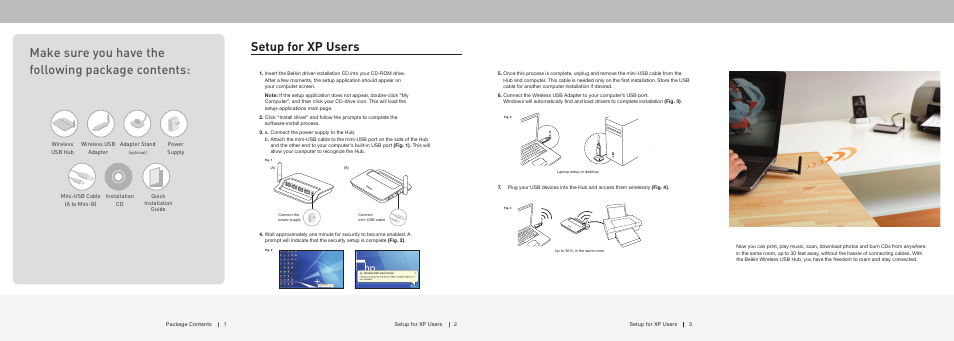 Belkin F5U302 User Manual | 2 pages