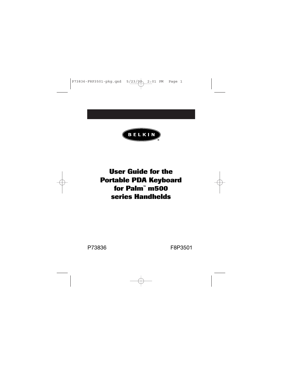 Belkin m500 User Manual | 20 pages