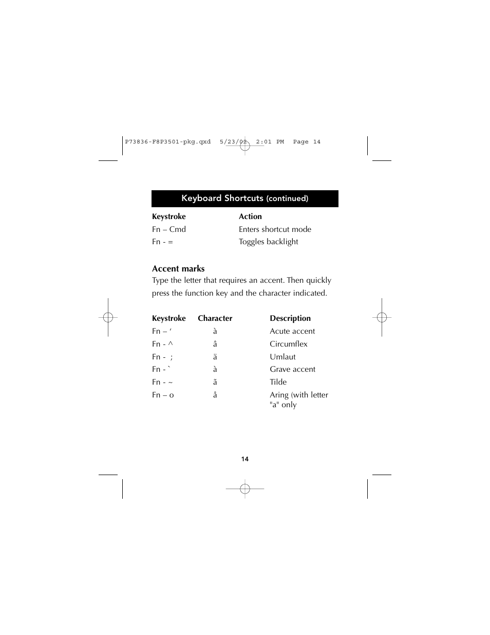 Belkin m500 User Manual | Page 16 / 20