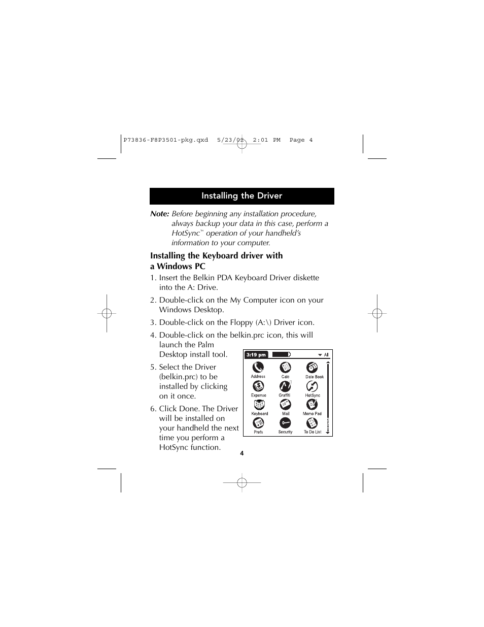 Belkin m500 User Manual | Page 6 / 20