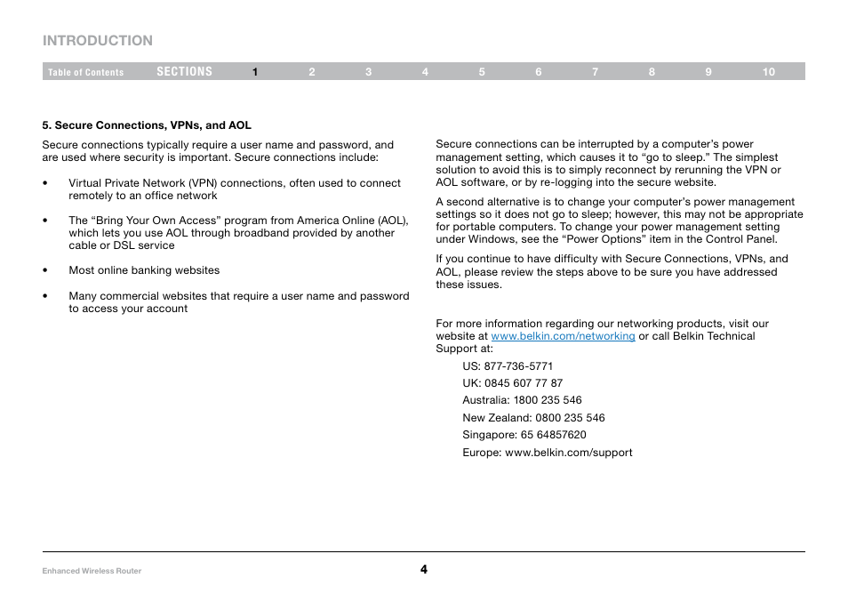 Belkin 8820-00034 User Manual | Page 6 / 98