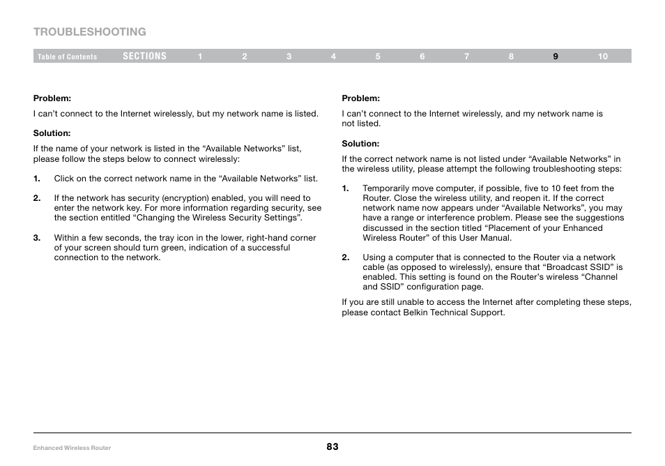 Belkin 8820-00034 User Manual | Page 85 / 98