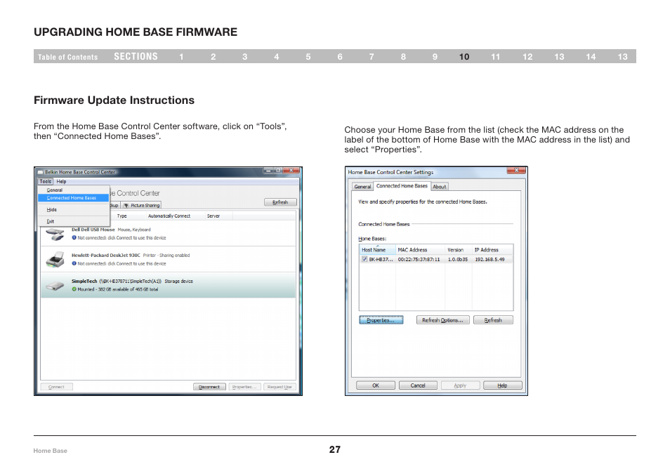 Belkin Home Base F5L049 User Manual | Page 29 / 58