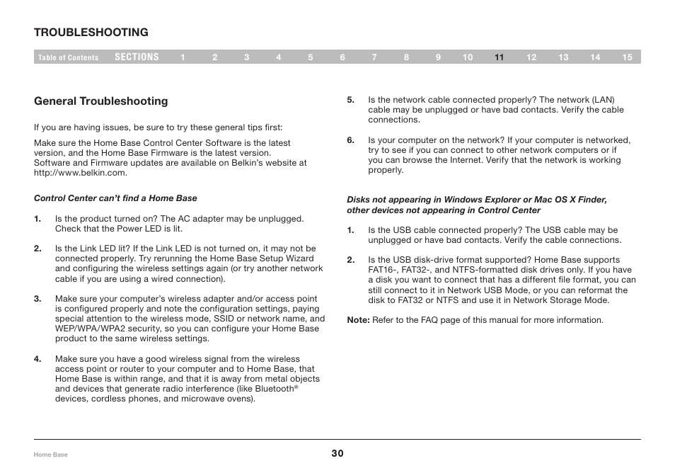 Belkin Home Base F5L049 User Manual | Page 32 / 58