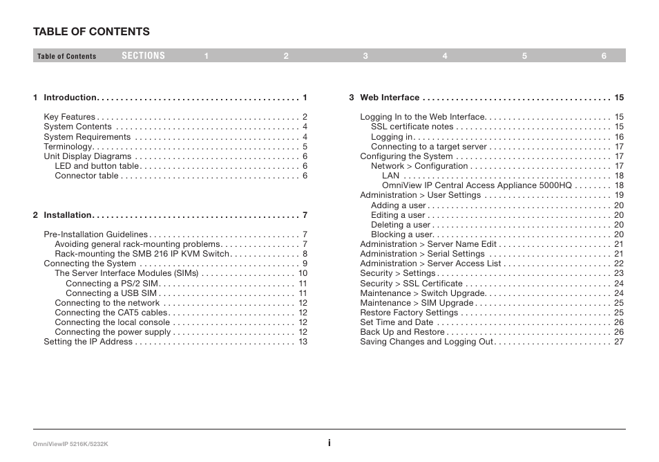 Belkin 5216K User Manual | Page 2 / 57