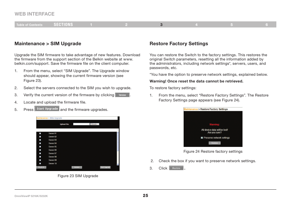 Belkin 5216K User Manual | Page 28 / 57