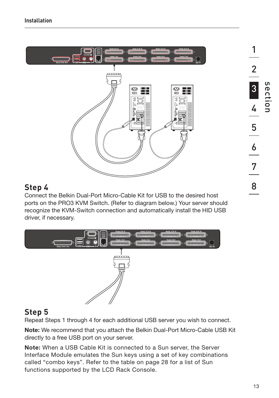 Belkin F1DC108B-DR User Manual | Page 15 / 40