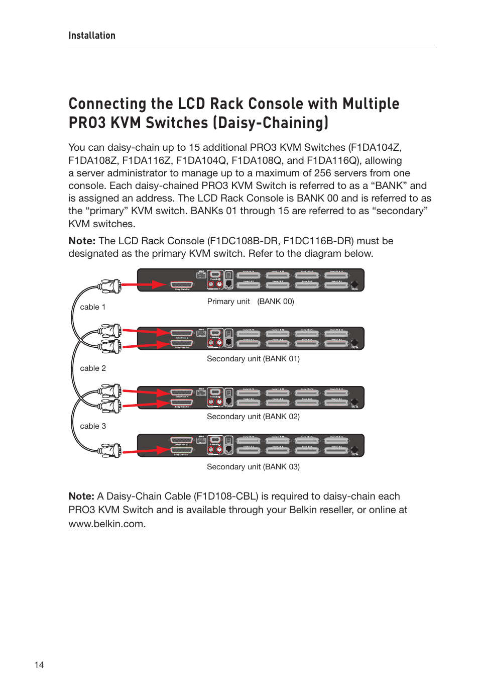 Belkin F1DC108B-DR User Manual | Page 16 / 40