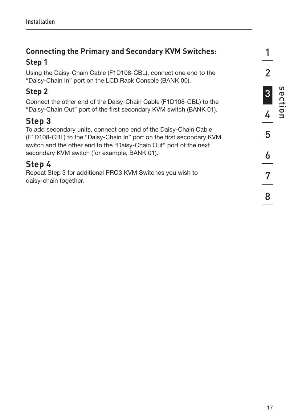 Belkin F1DC108B-DR User Manual | Page 19 / 40