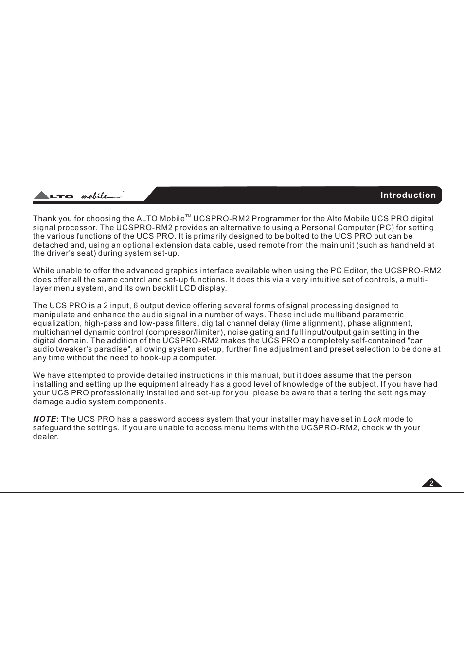 Belkin UCSPRO-RM2 User Manual | Page 3 / 26
