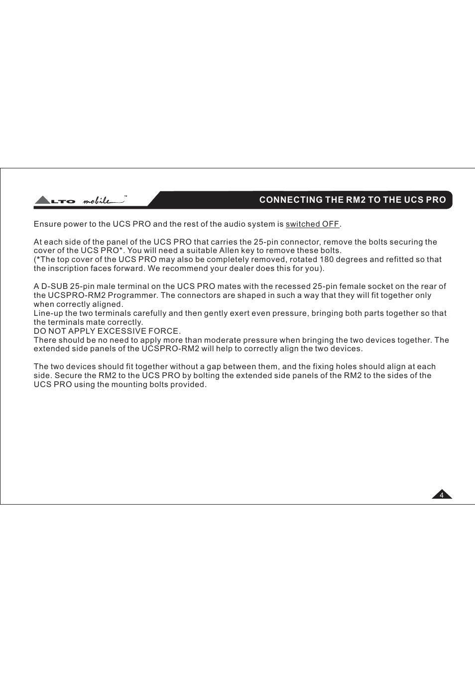 Belkin UCSPRO-RM2 User Manual | Page 5 / 26
