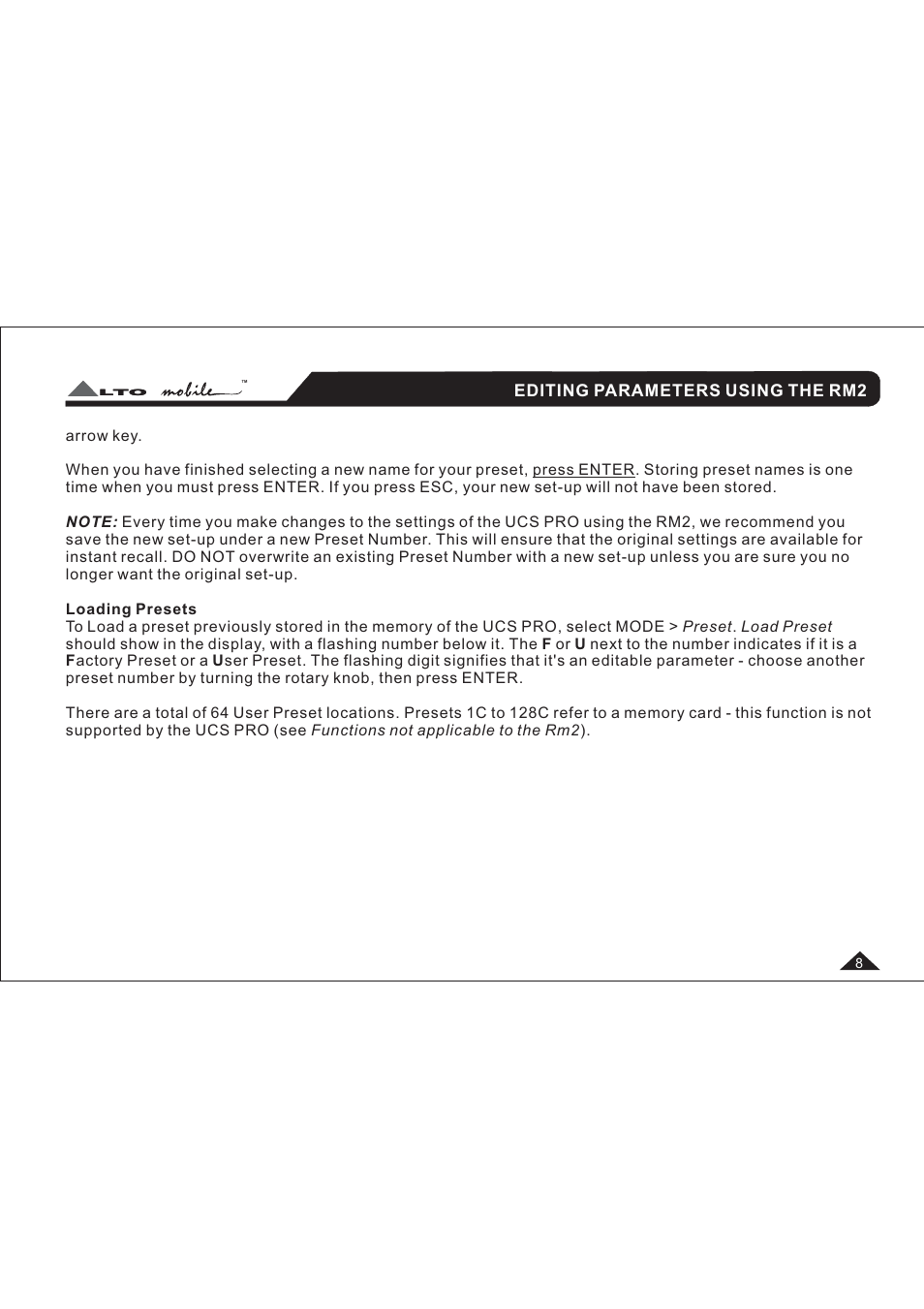 Belkin UCSPRO-RM2 User Manual | Page 9 / 26