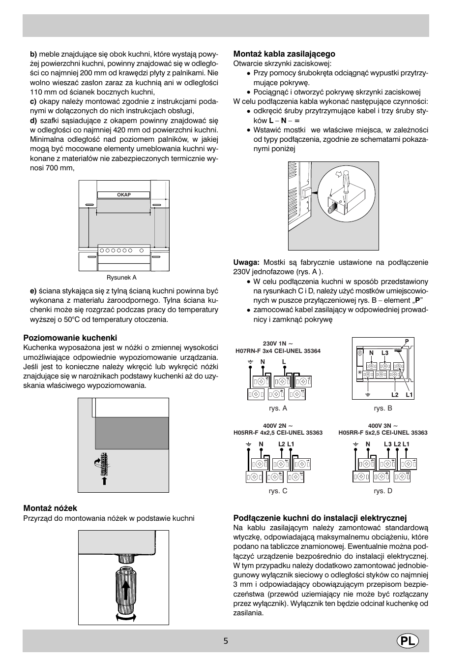 Indesit K6 C51/R User Manual | Page 5 / 68