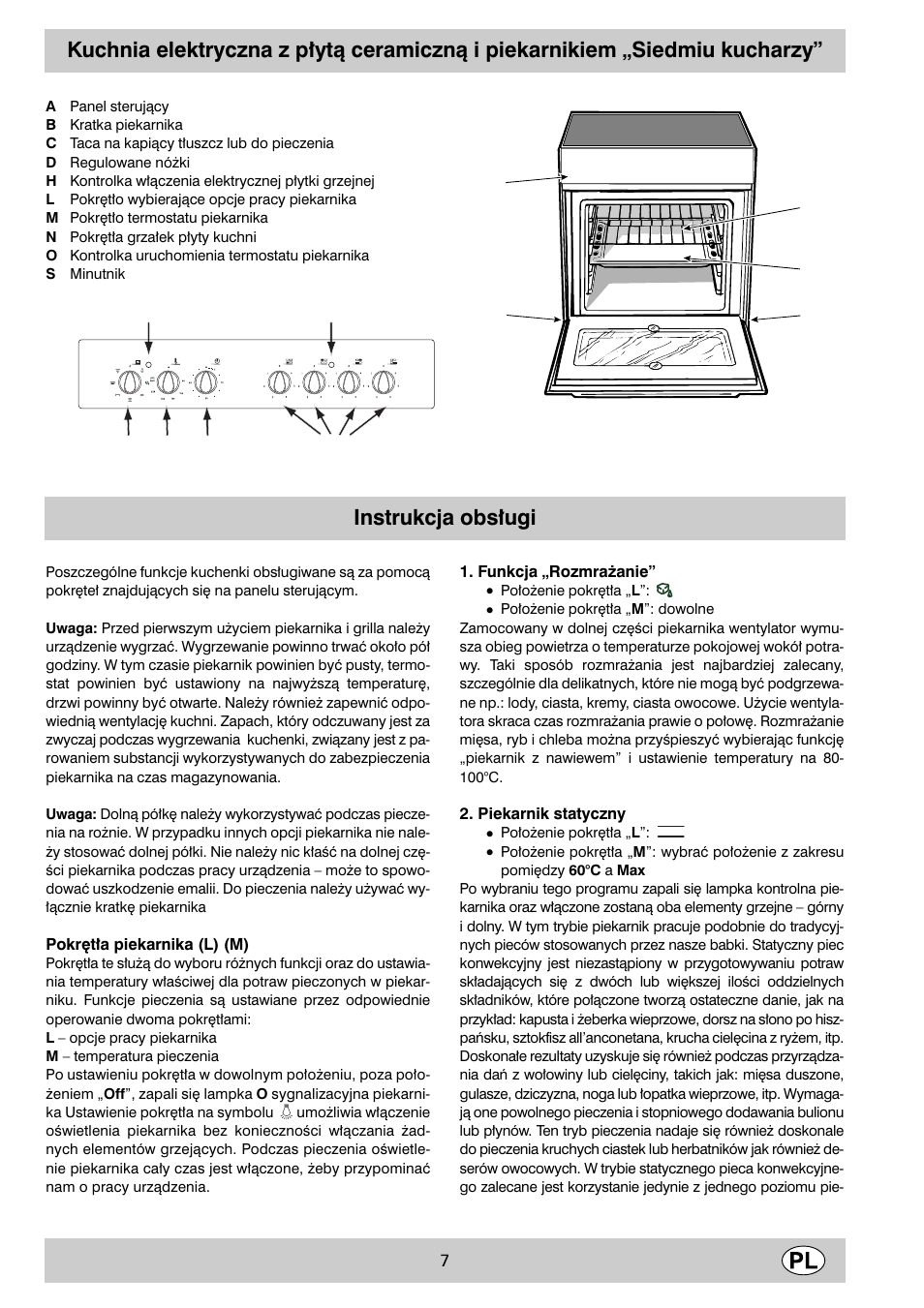 Indesit K6 C51/R User Manual | Page 7 / 68