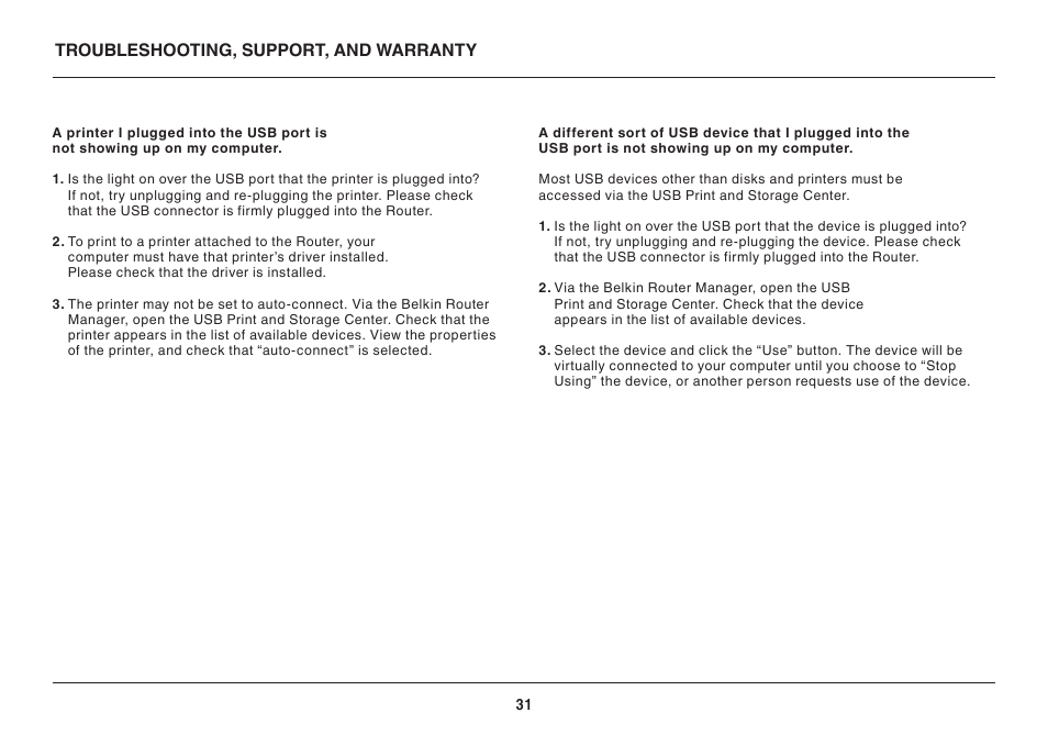 Belkin PLAY N600 User Manual | Page 31 / 39