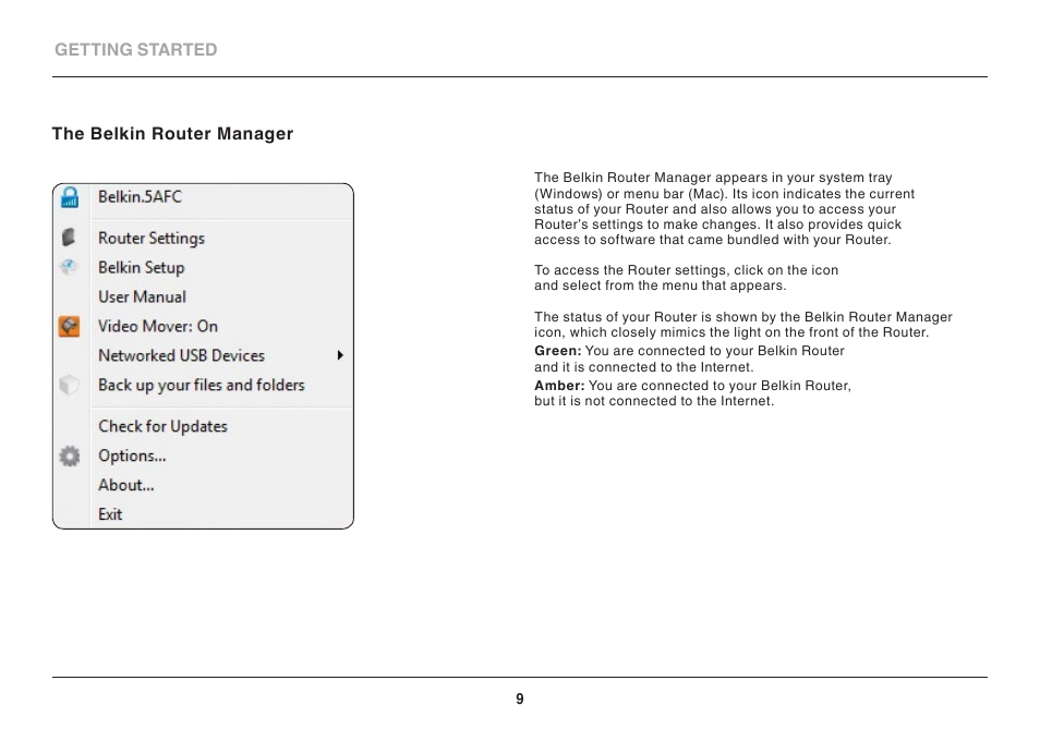 Belkin PLAY N600 User Manual | Page 9 / 39