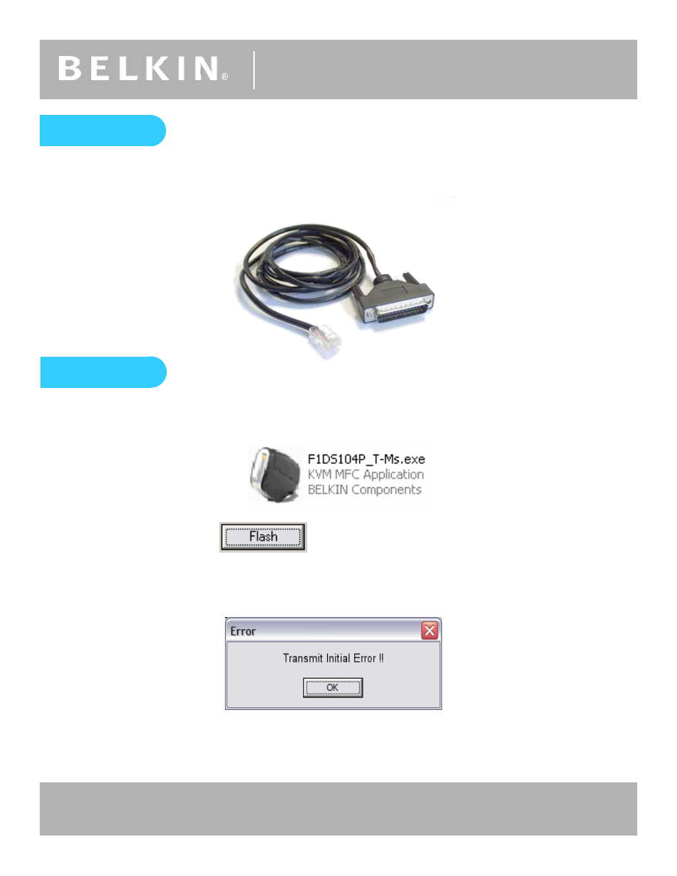 Self help guide | Belkin F1DS104P User Manual | Page 3 / 4