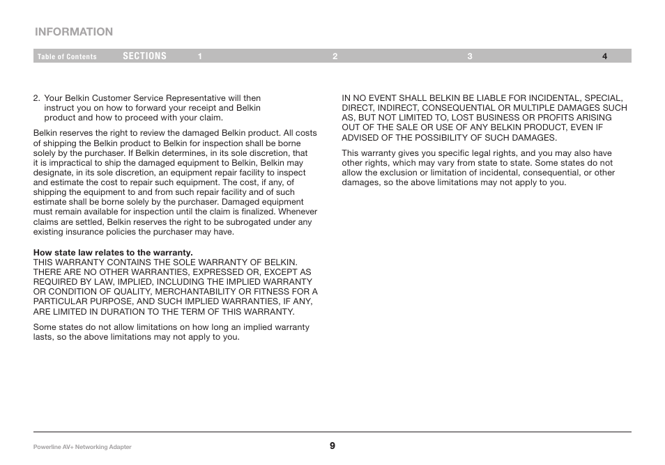 Belkin F5D4075 User Manual | Page 11 / 12