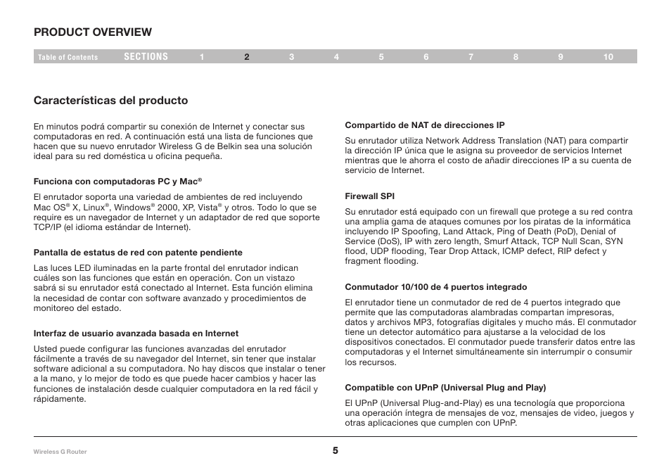 Belkin F5D7234NP4 User Manual | Page 111 / 209