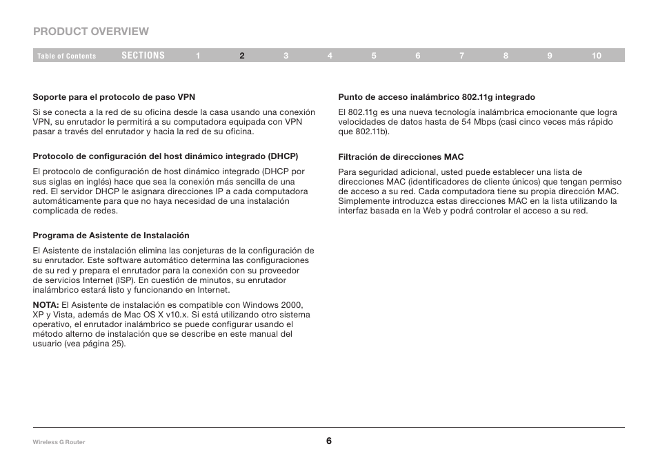 Belkin F5D7234NP4 User Manual | Page 112 / 209