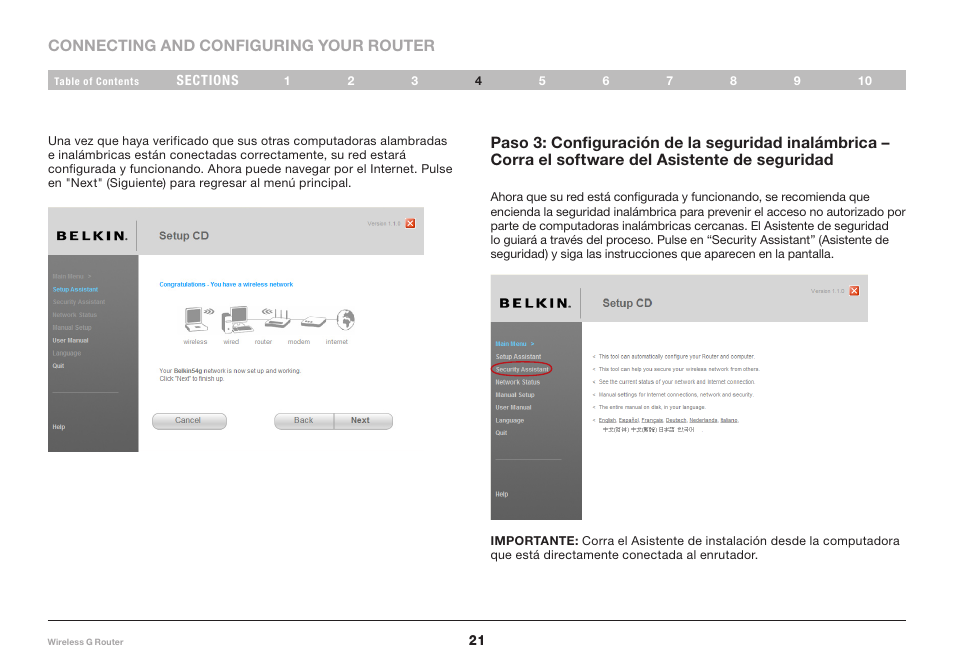 Belkin F5D7234NP4 User Manual | Page 127 / 209