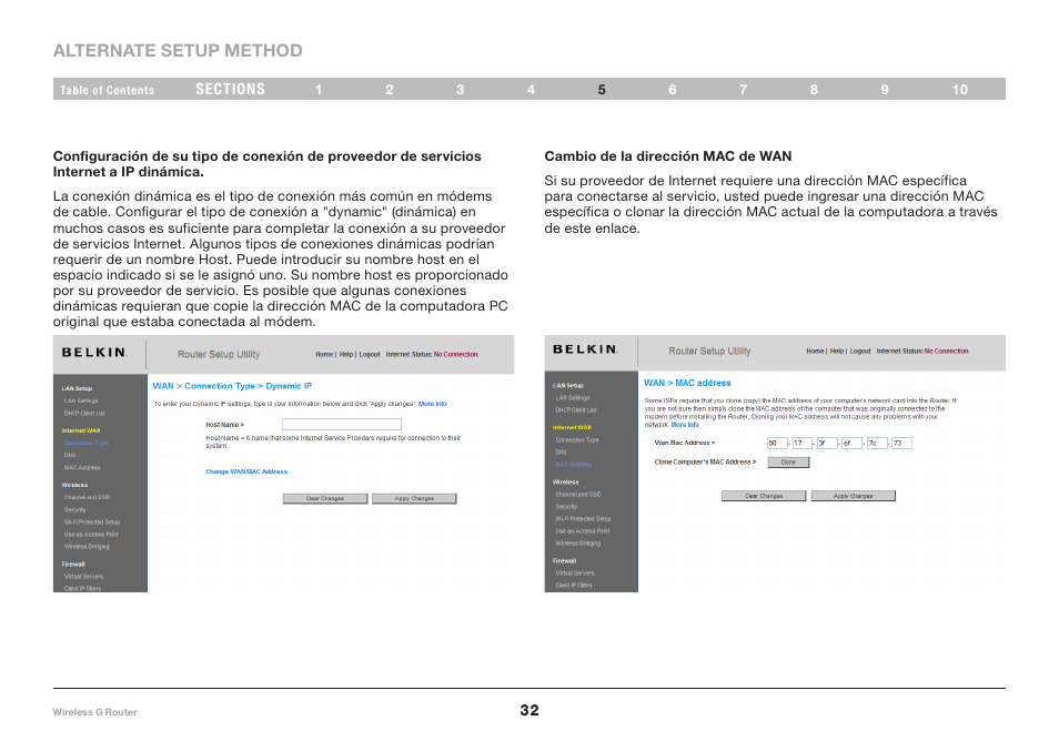 Belkin F5D7234NP4 User Manual | Page 138 / 209