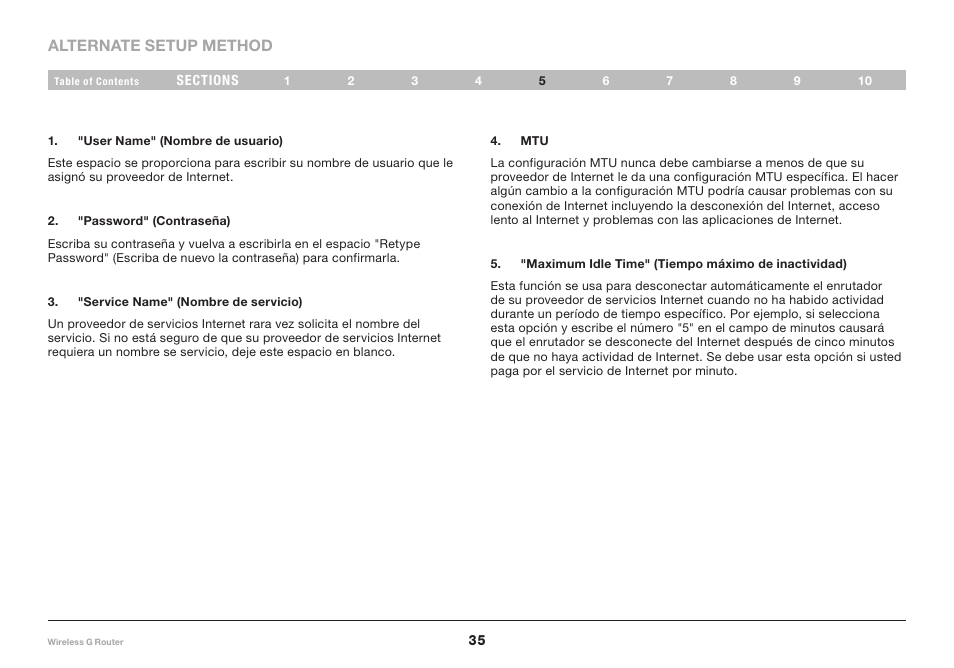 Belkin F5D7234NP4 User Manual | Page 141 / 209