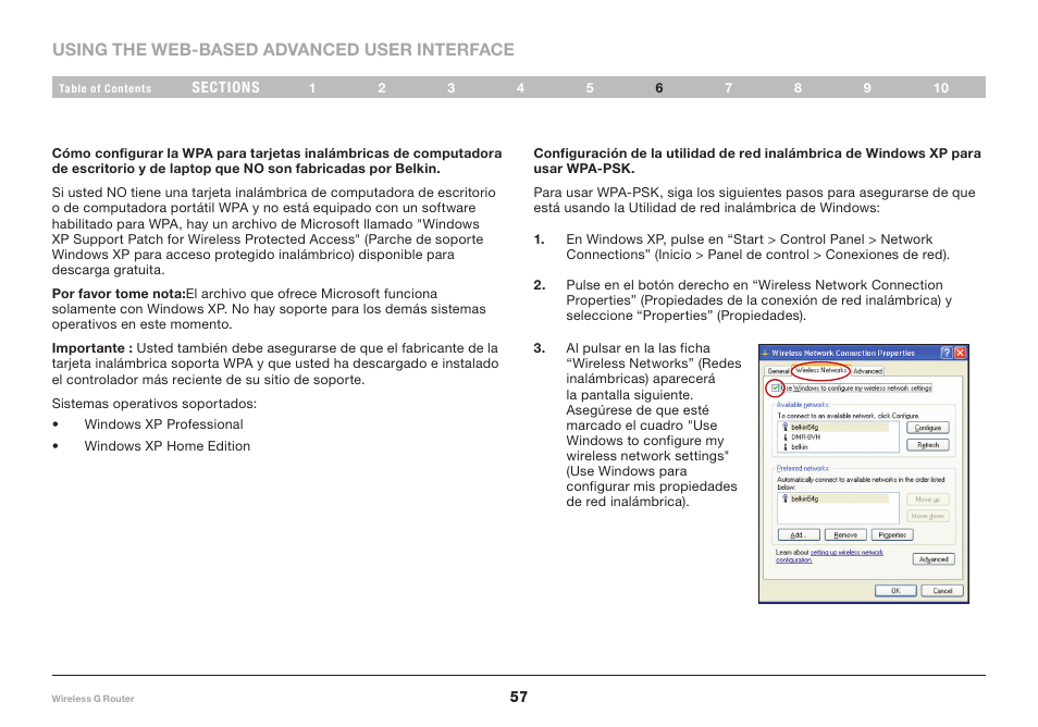 Belkin F5D7234NP4 User Manual | Page 163 / 209