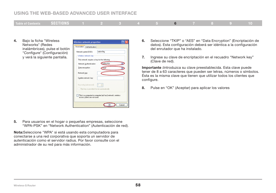 Belkin F5D7234NP4 User Manual | Page 164 / 209