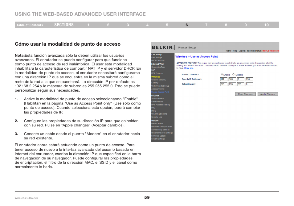 Belkin F5D7234NP4 User Manual | Page 165 / 209