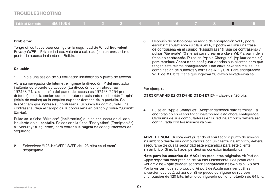 Belkin F5D7234NP4 User Manual | Page 197 / 209