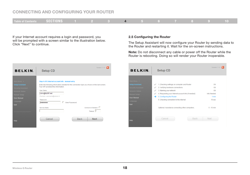 Belkin F5D7234NP4 User Manual | Page 20 / 209