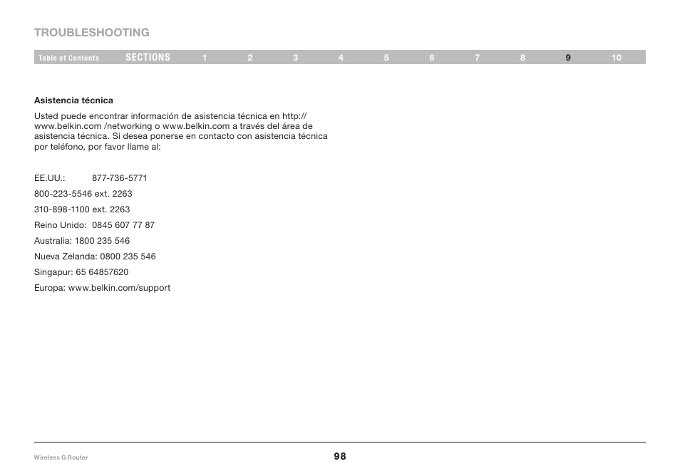 Belkin F5D7234NP4 User Manual | Page 204 / 209